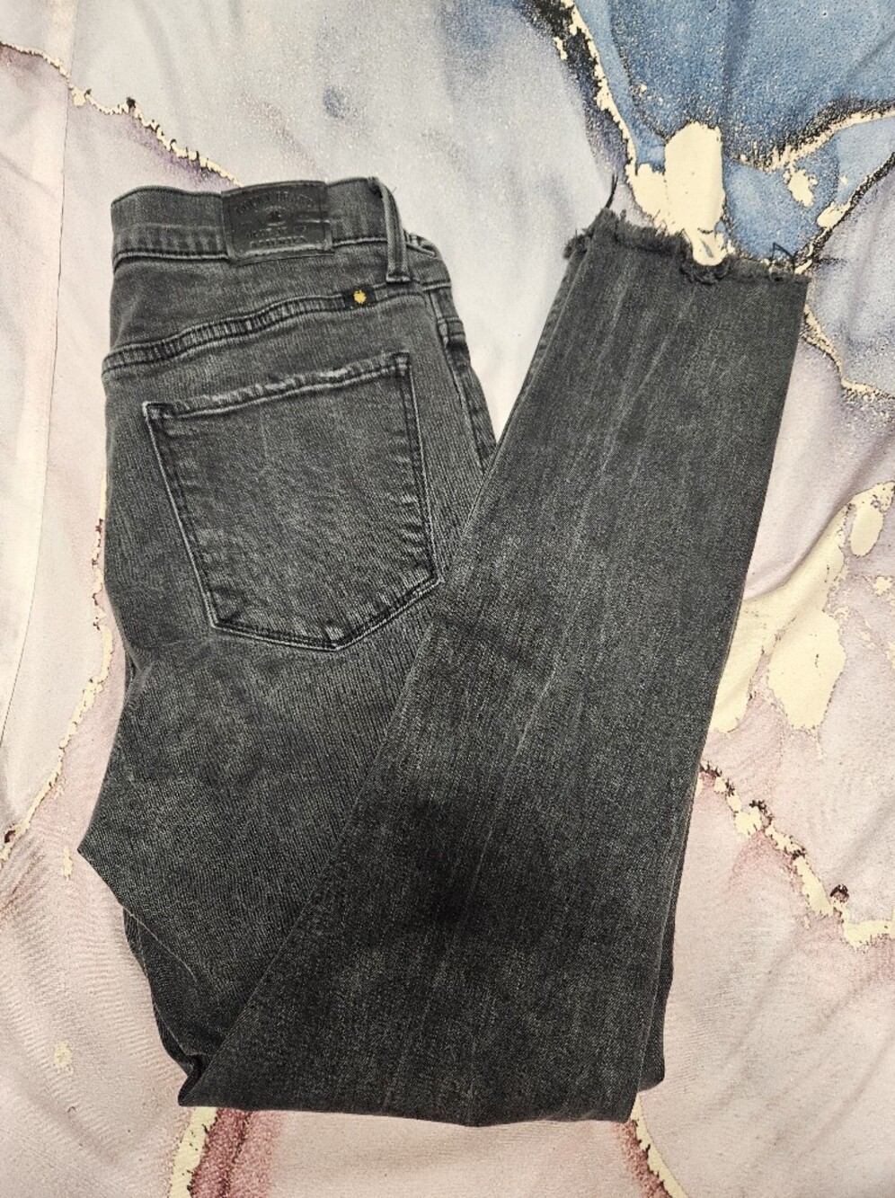 Women's Grey Slim Denim Jeans